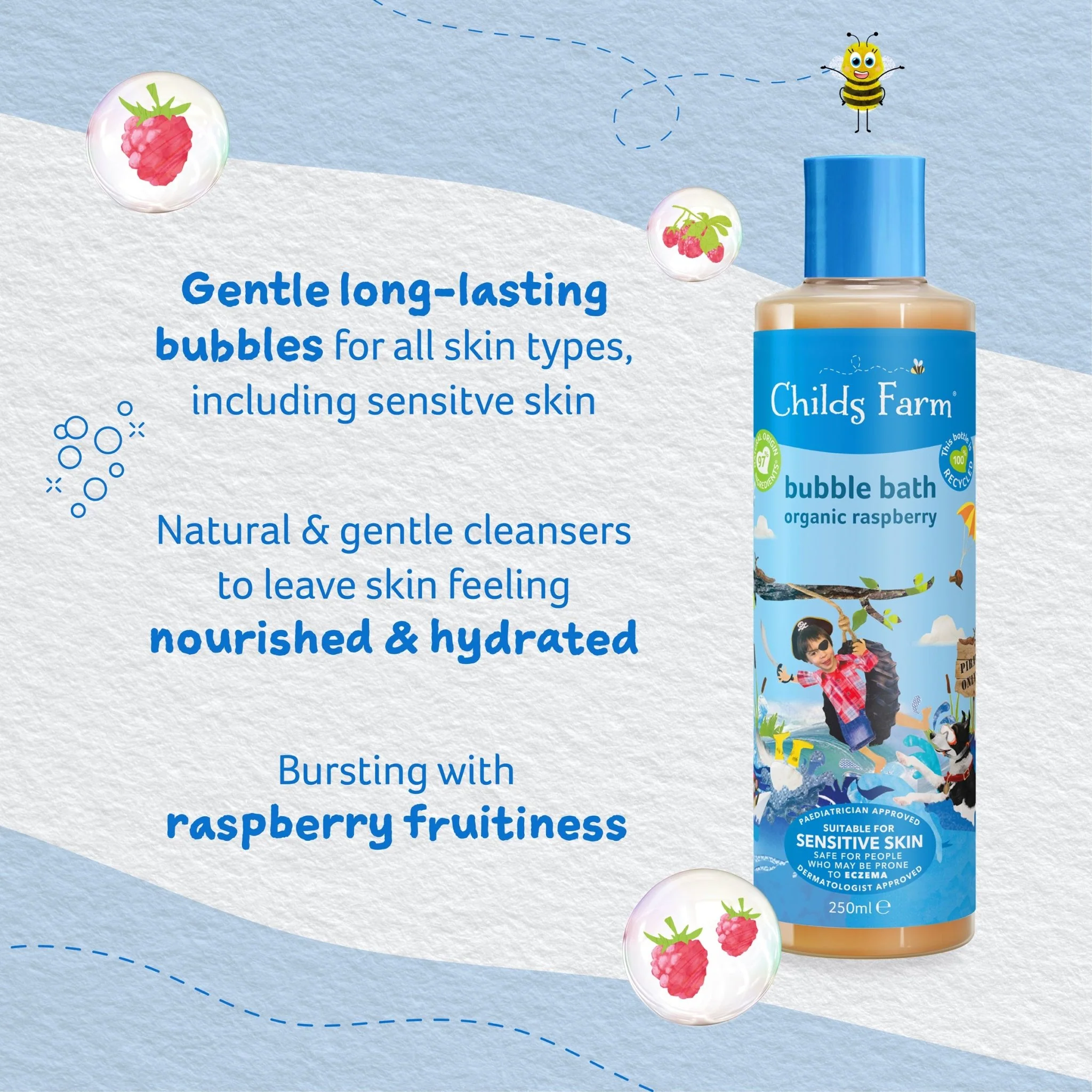 [STAFF] bubble bath organic raspberry - Image 4