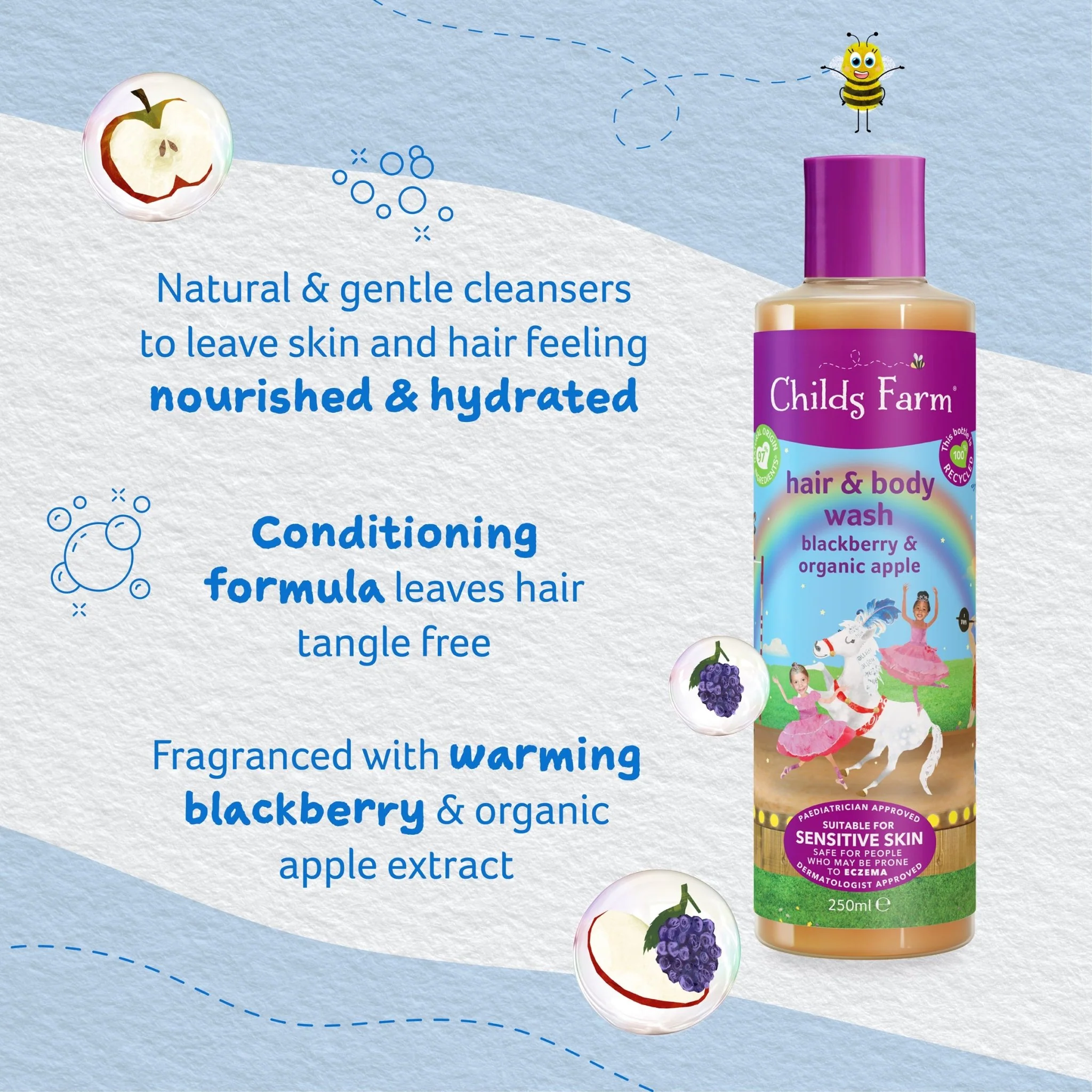 [STAFF] hair & body wash blackberry & organic apple - Image 4