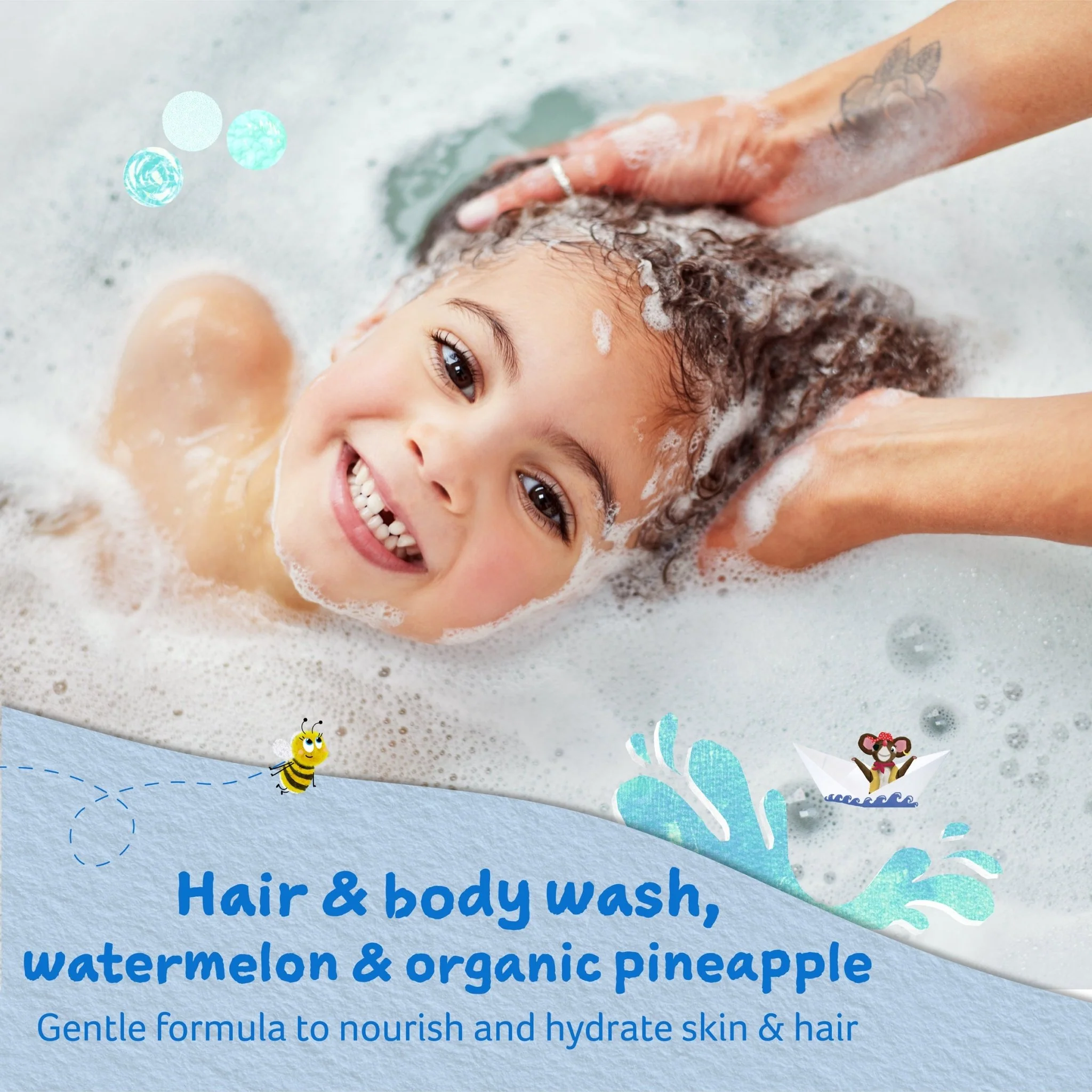 [STAFF] hair & body wash watermelon & organic pineapple - Image 2