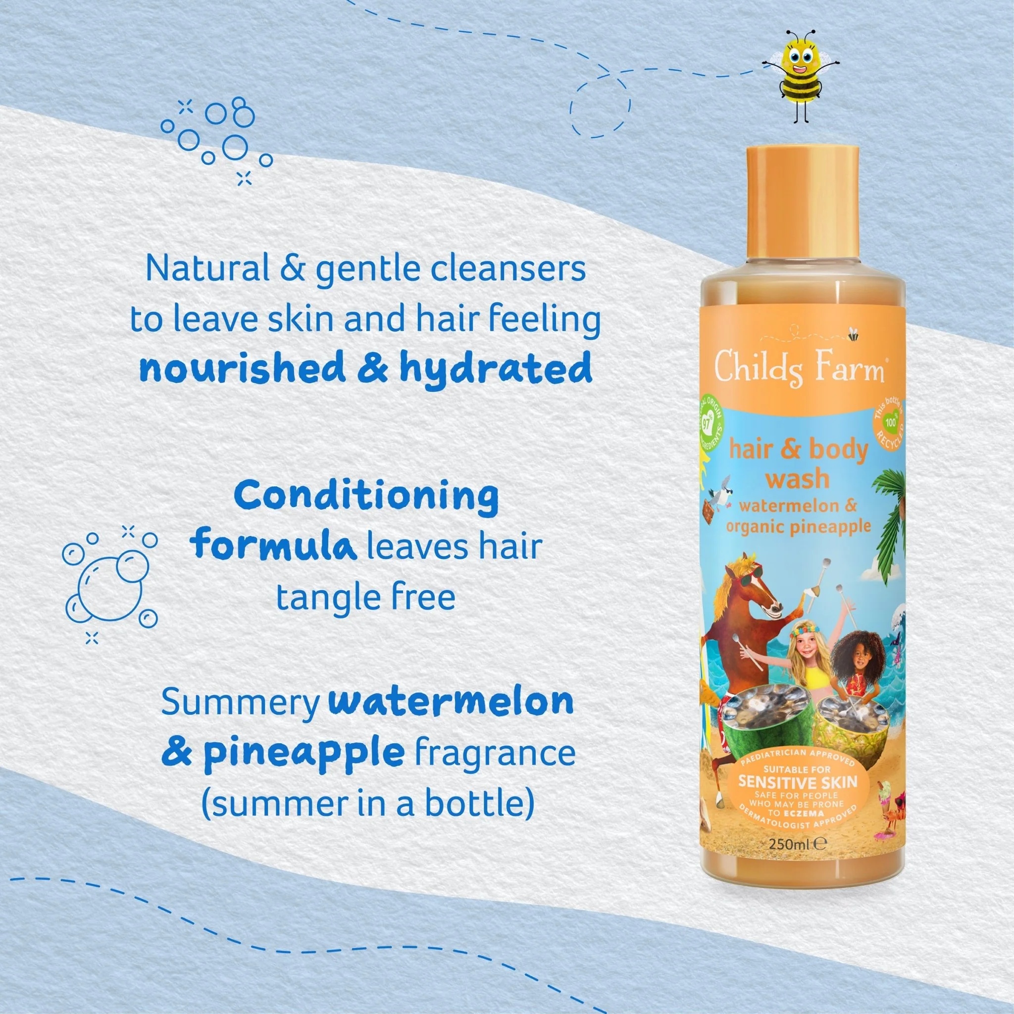 [STAFF] hair & body wash watermelon & organic pineapple - Image 4
