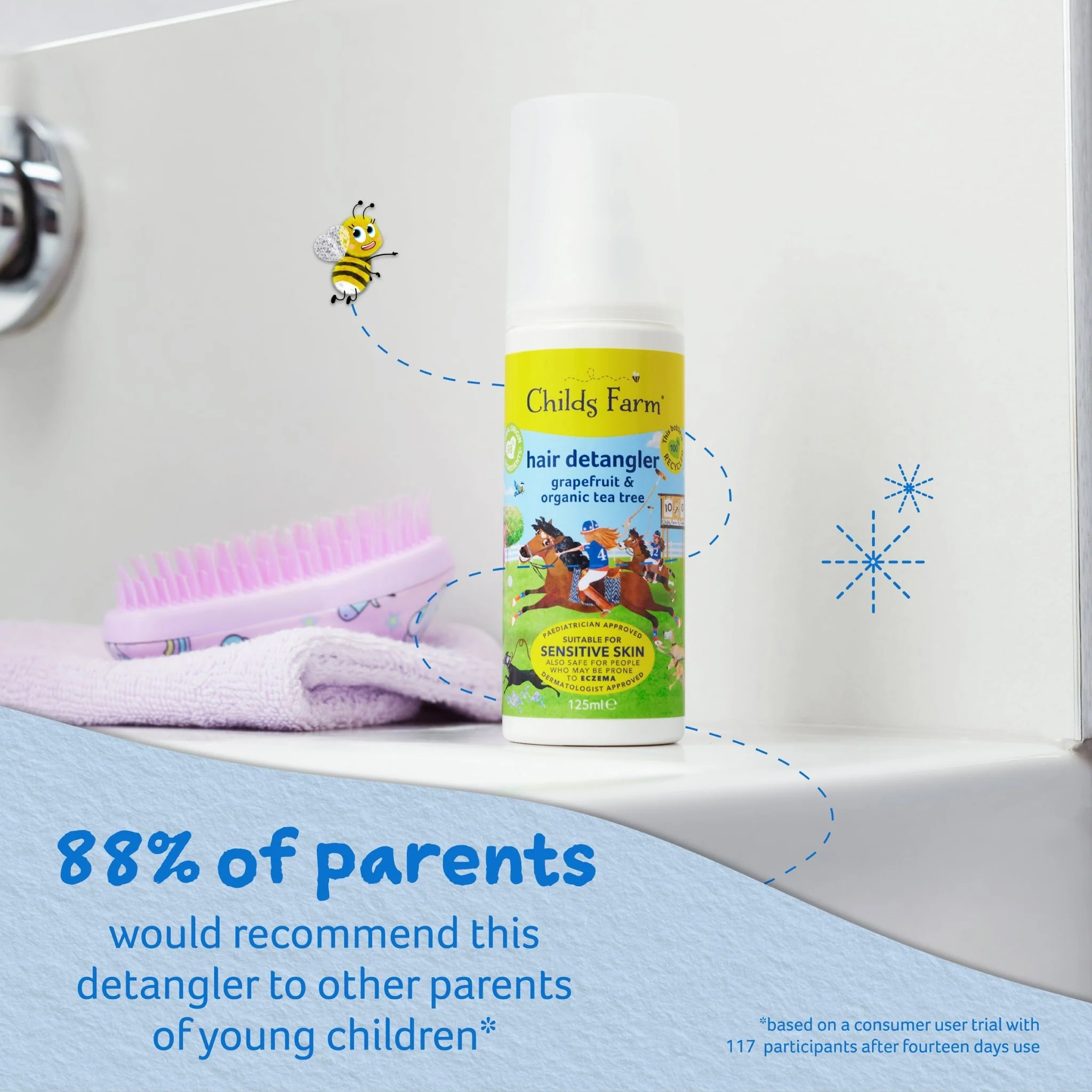 [STAFF] hair detangler grapefruit & tea tree - Image 3