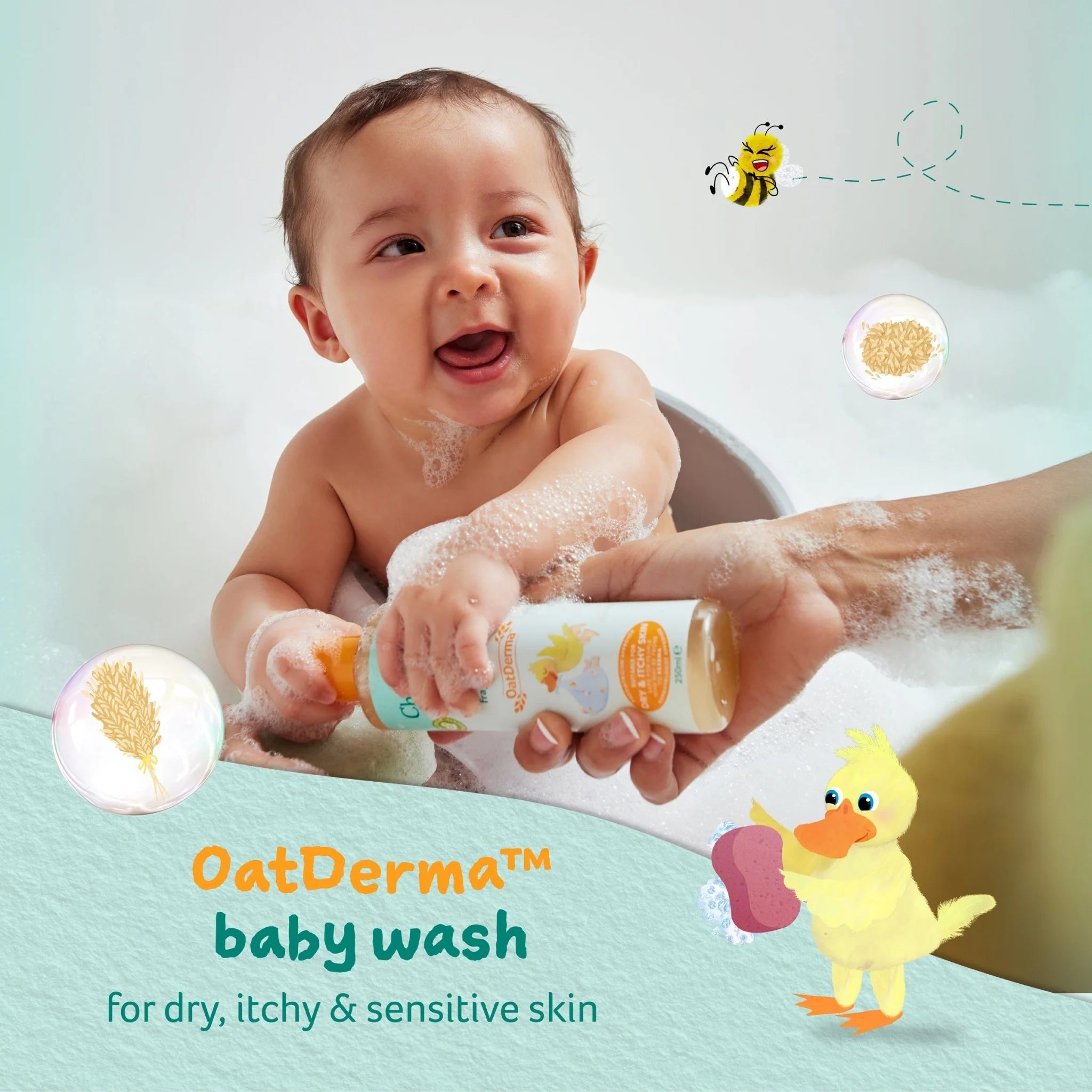 [STAFF] OatDerma™ baby wash fragrance-free - Image 2